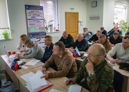 Госинспекторы нацпарка прошли обучение по теме лесных пожаров